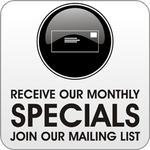 Join Our Mailing List
