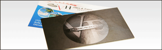 Full Color Spot UV Business Cards