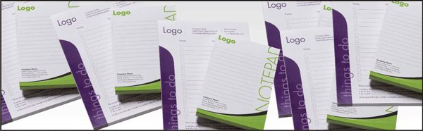 Full Color Note Pads 